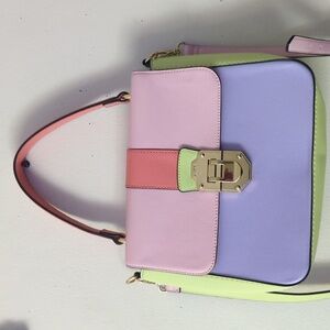 Also Colour Blocked Satchel